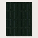 Le Tapis en laine Opéra — Vert Sapin