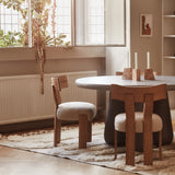 Snake Rya Off White Tapis