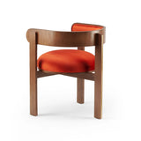 Chaise Moulin — barcelona paprika, beech and plywood 056-3