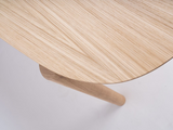 Table de diner Juno 120x90cm — Chêne naturel
