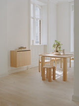 Cabinet Tall w. Doors — Black Ash