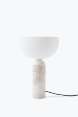 Lampe de table Kizu — Kunis Breccia Marble w. White Acrylic
