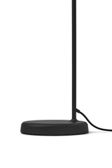 Lampadaire Material — Black Marble w. Black Base