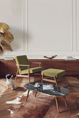 Fauteuil Fox — Velvet Olive