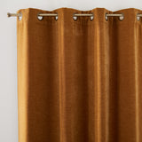 Rideau œillets CALDA — Chenille aspect velours