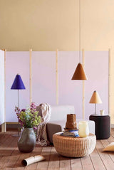 Table d'appoint Pam — Brun rustique