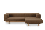 Canapé d'angle Alchemist — Camira Marron