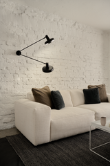 Lampe murale Arigato P2 — Noir