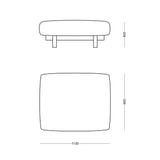 Pouf Alchemist — Camira Gris