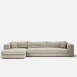 Canapé d'angle Bellechasse — Velours strié Wool