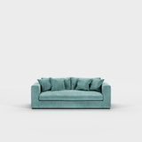 Canapé Bellechasse light — Velours brut Eucalyptus