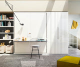 Bureau PENELOPE DESK ouvert avec rangements
