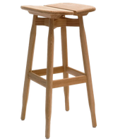 Tabouret haut Dom — Chêne