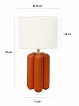 La petite Lampe Charlotte — Corail