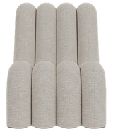 Chaise longue Alp — Sydney beige 22