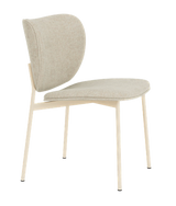 Chaise de diner Eve métal sable — Cube natural 01