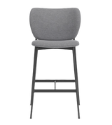 Chaise de bar Eve — Sydney light grey 91