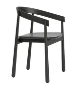 Chaise de diner Homerun — Noir