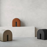 Pouf Curved — Noir