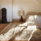 Snake Rya Off White Tapis