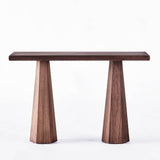 Hexagon Console Stained Ash