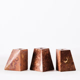 Pyramid Bougeoir Red