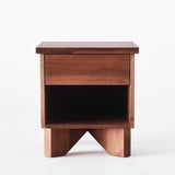 V Table de nuit Walnut