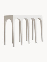 Console Bow blanche, vue d'ensemble