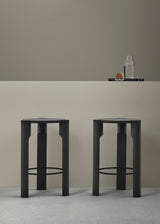 Tabouret de bar Domus — Frêne noir