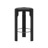 Tabouret de bar Domus — Frêne noir