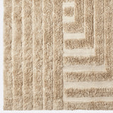 Shaggy Labyrinth Beige Tapis