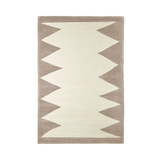 Zig Zag Beige Tapis