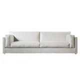 Canapé Code en tissu 4 places (220cm) — Blanc