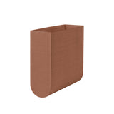 Box Curved small — Marron