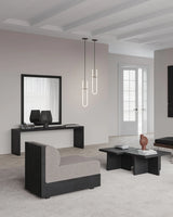 Chaise longue TRIBU — Coffee (Pallazo 163)