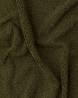 Lit déhoussable MARTINA — Bouclette vert foncé (180x200cm)