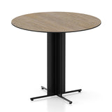 Table de diner Ox — Chêne fumé