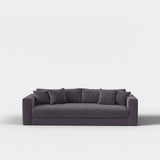 Canapé Bellechasse light — Velours brut Anthracite