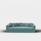 Canapé Bellechasse light — Velours brut Eucalyptus