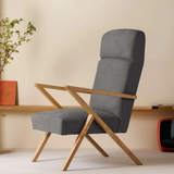 Fauteuil Retrostar Lounge - Basic Line — Natural & Grey