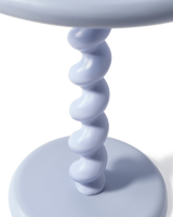 Table d'appoint Twister — Bleu clair