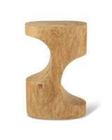 Tabouret Double Arch — Cognac
