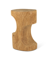 Tabouret Double Arch — Cognac
