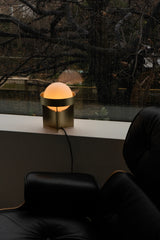 Lampe de table Loop & Sphere IV — Doré
