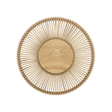 Applique/Plafonnier Clava Up — Chêne