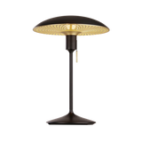 Lampe de table Manta Ray — Black & Brass