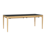 Table de diner Heart & Soul — Oak / obsidian black