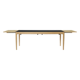 Table de diner Heart & Soul — Oak / obsidian black