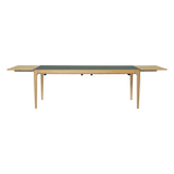 Table de diner Heart & Soul — Oak / moss green
