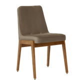 Chaise Var 200-125 — Shine Velvet Taupe